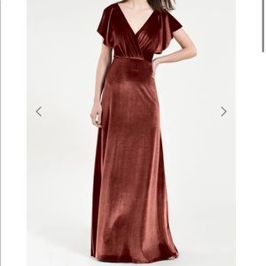 Jenny Yoo Bridesmaid Ellis Dress in English Rose
